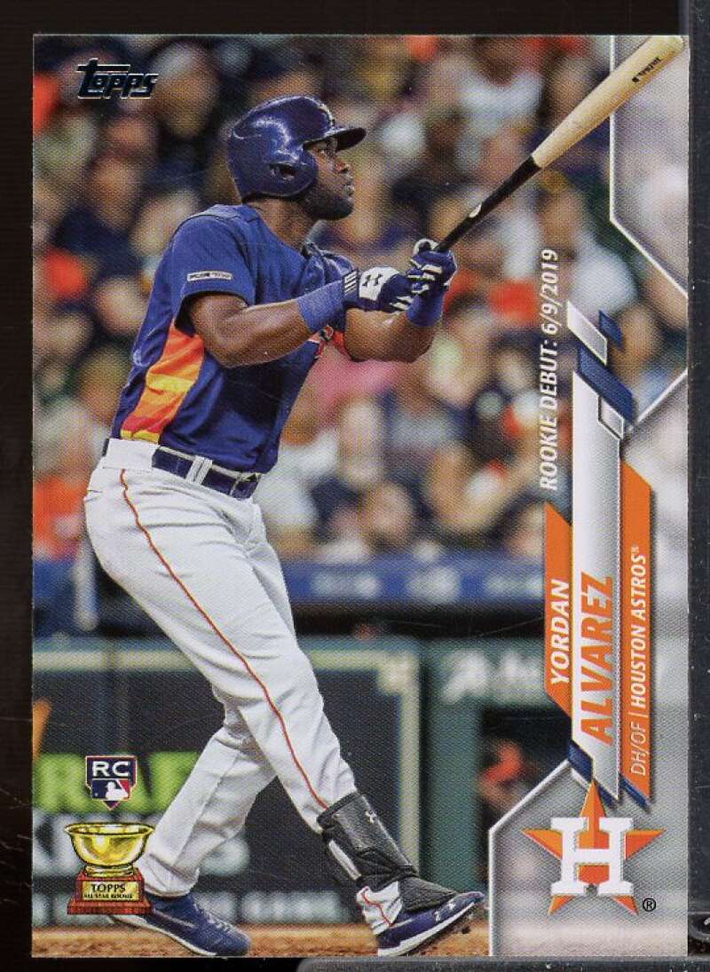 Yordan Alvarez Rookie Card 2020 Topps Update #U300  Image 1