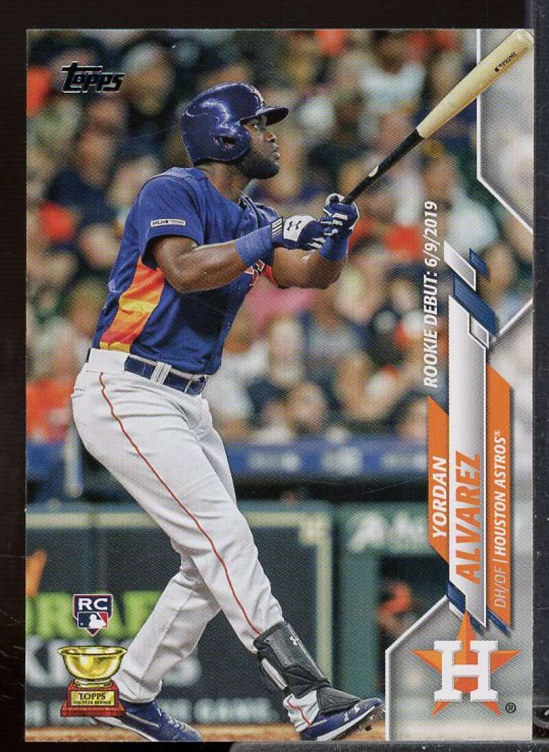 Yordan Alvarez Rookie Card 2020 Topps Update #U300  Image 1