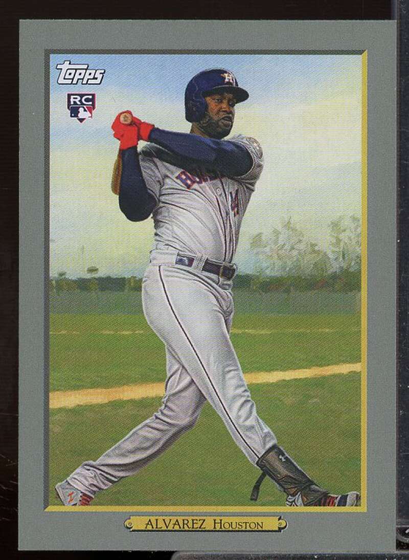 Yordan Alvarez Rookie Card 2020 Topps Update Turkey Red '20 #TR6  Image 1