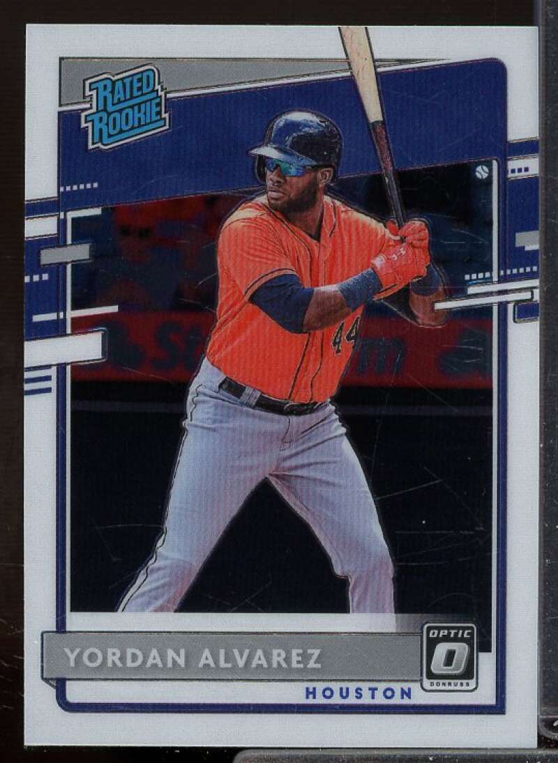 Yordan Alvarez RR Rookie Card 2020 Donruss Optic #45  Image 1