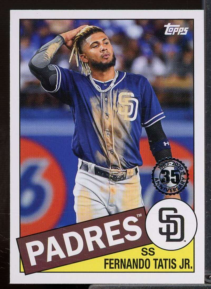 Fernando Tatis Jr. Card 2020 Topps Update '85 Topps #85TB37  Image 1