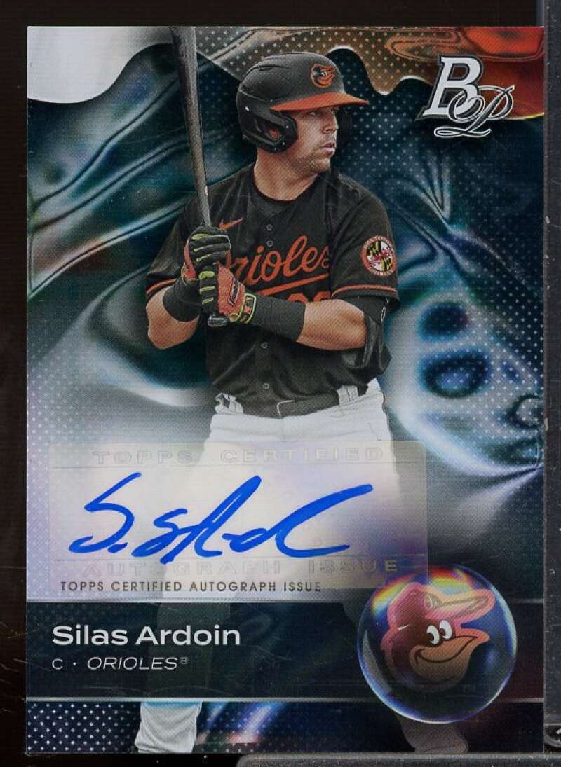 Silas Ardoin Rookie Card 2023 Bowman Platinum Top Prospects Autographs #TOP88  Image 1