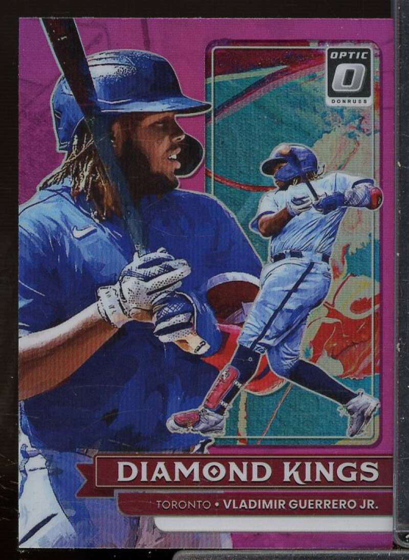 Vladimir Guerrero Jr. DK Card 2022 Donruss Optic Pink #4  Image 1