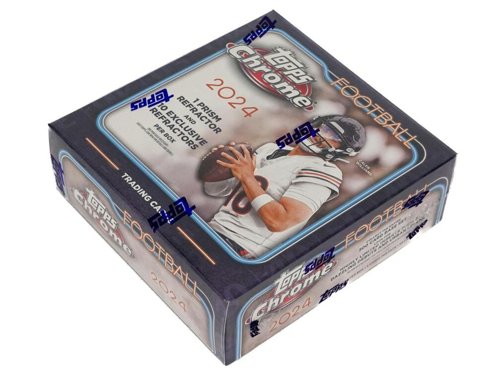 2024 Topps Chrome Football Mega Box Image 2