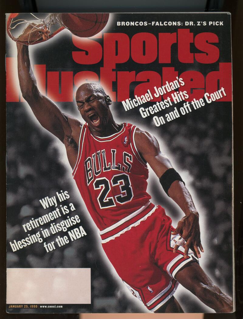 Sports Illustrated Magazine January 25 1999 Michael Jordan NBA Basketaball Image 1