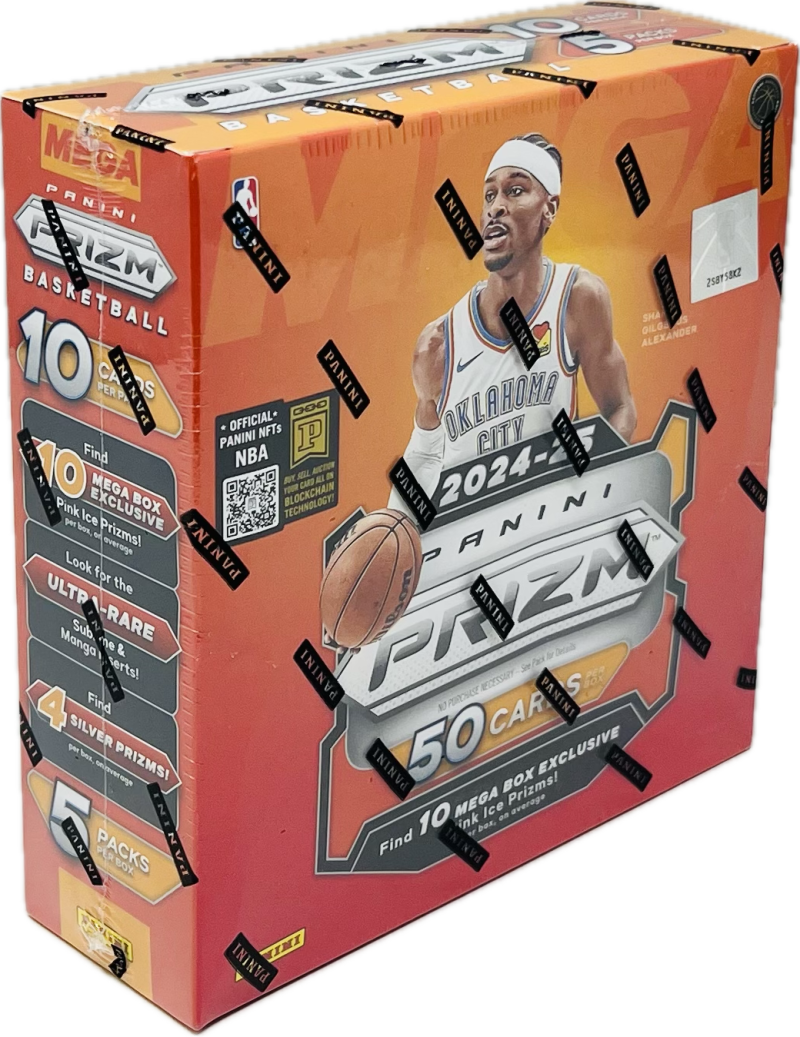 2024-25 Panini Prizm Basketball Mega Box (Pink Ice Prizm) Image 1