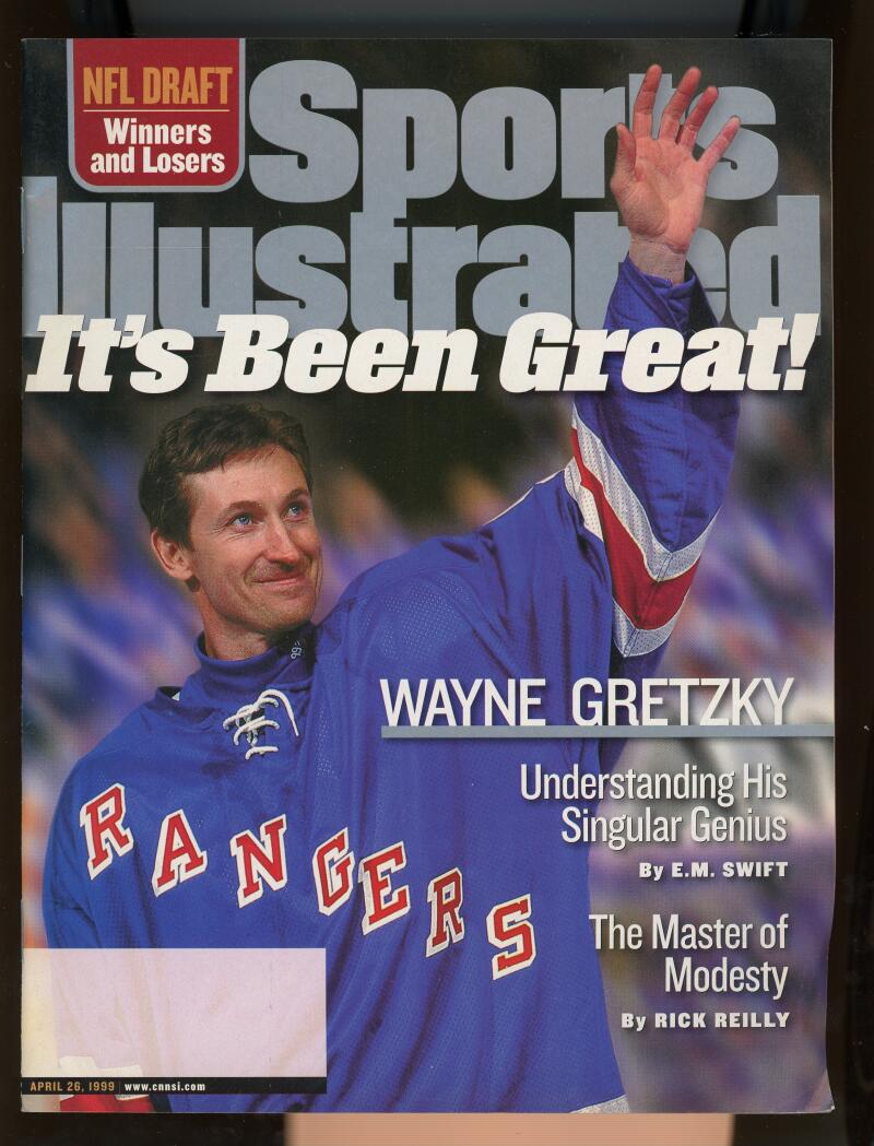 Sports Illustrated Magazine April 26 1999 Hockey Wayne Gretzky  Image 1