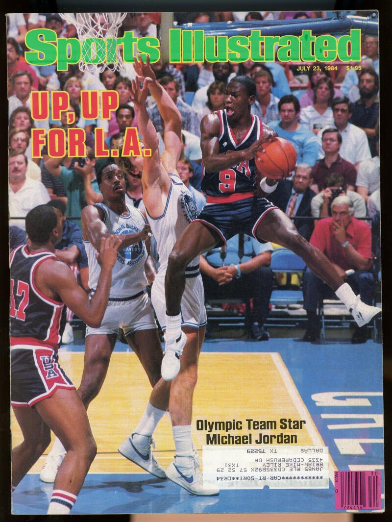 Sports Illustrated Magazine July 23 1984 Michael Jordan Olympics  Image 1