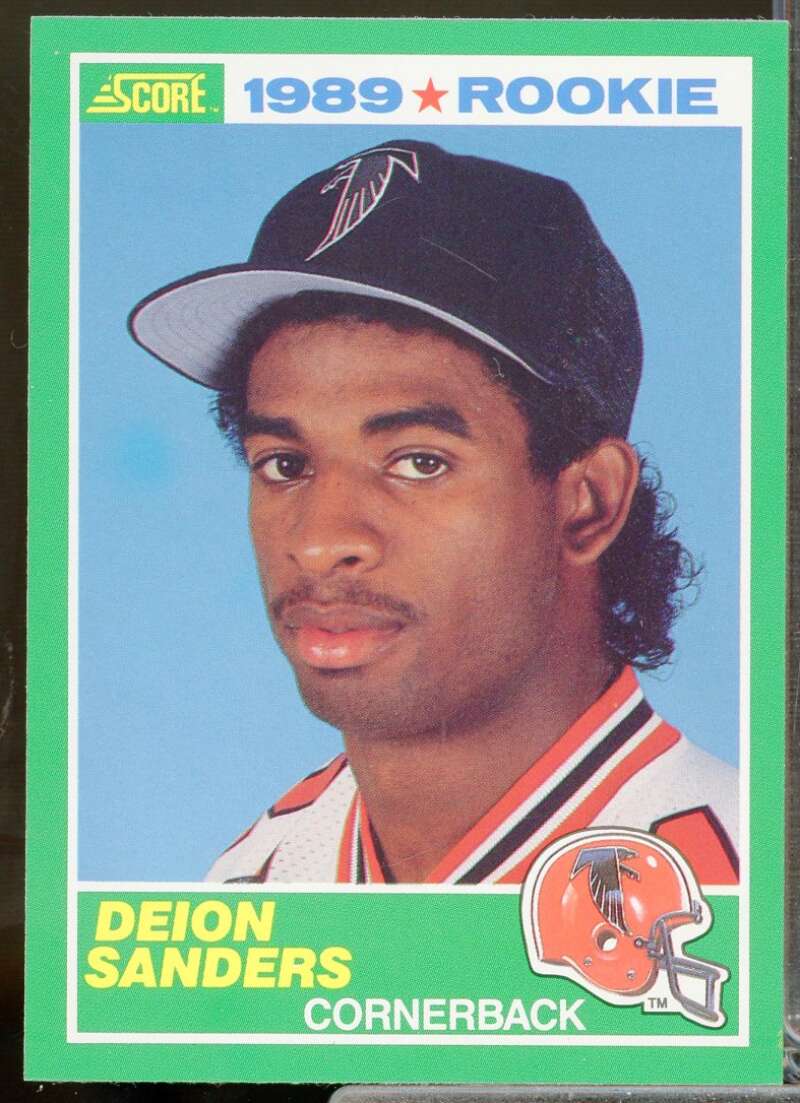 Deion Sanders Rookie Card 1989 Score #246  Image 1