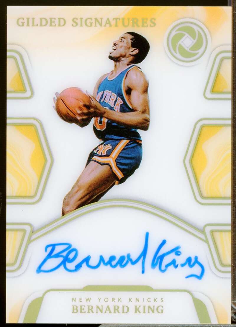 Bernard King /79 Card 2018-19 Panini Opulence Gilded Signatures Autograph #21  Image 1