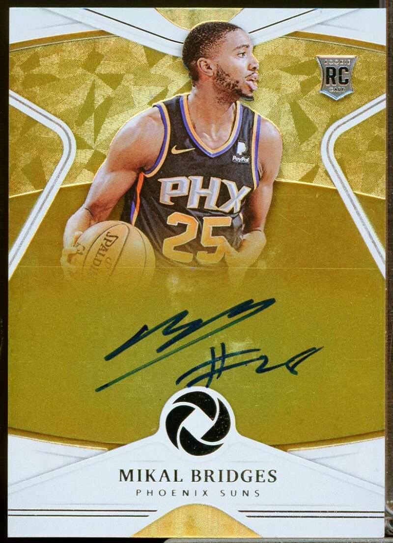 Mikal Bridges Rookie /99 Card 2018-19 Panini Opulence Autograph #104  Image 1