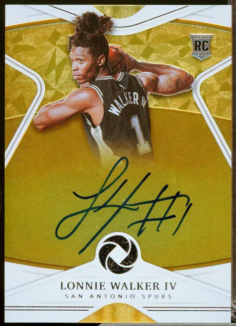 Lonnie Walker IV Rookie /99 Card 2018-19 Panini Opulence Autograph #113  Image 1