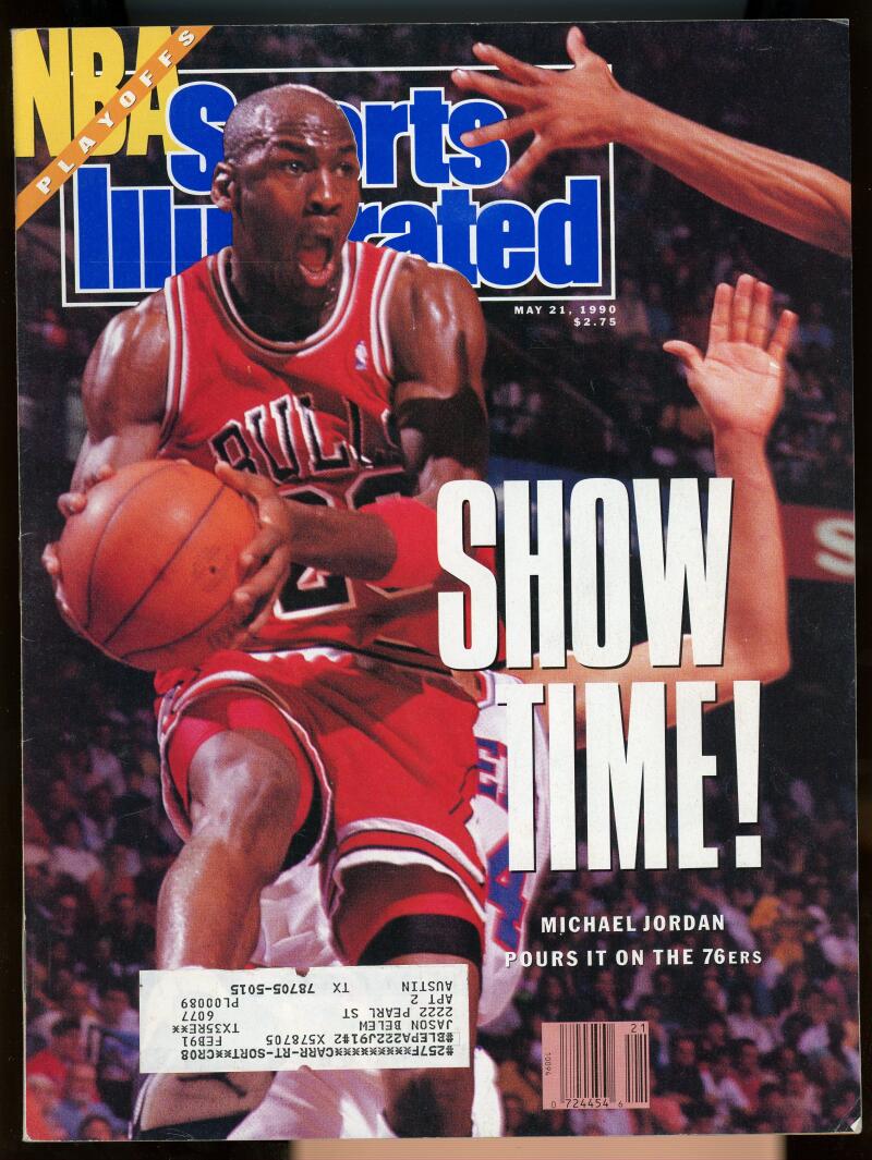 Sports Illustrated Magazine May 21 1990 Michael Jordan NBA Basketball Bulls Image 1