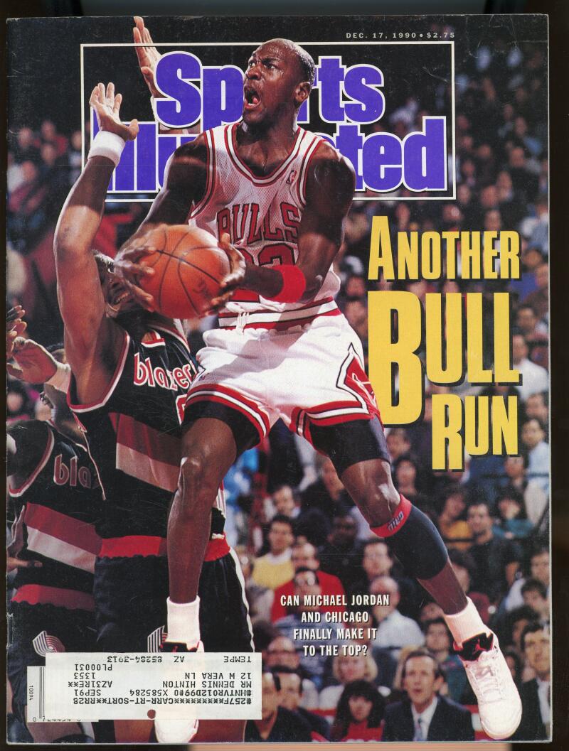 Sports Illustrated Magazine December 17 1990 Michael Jordan NBA Basketball Bulls Image 1