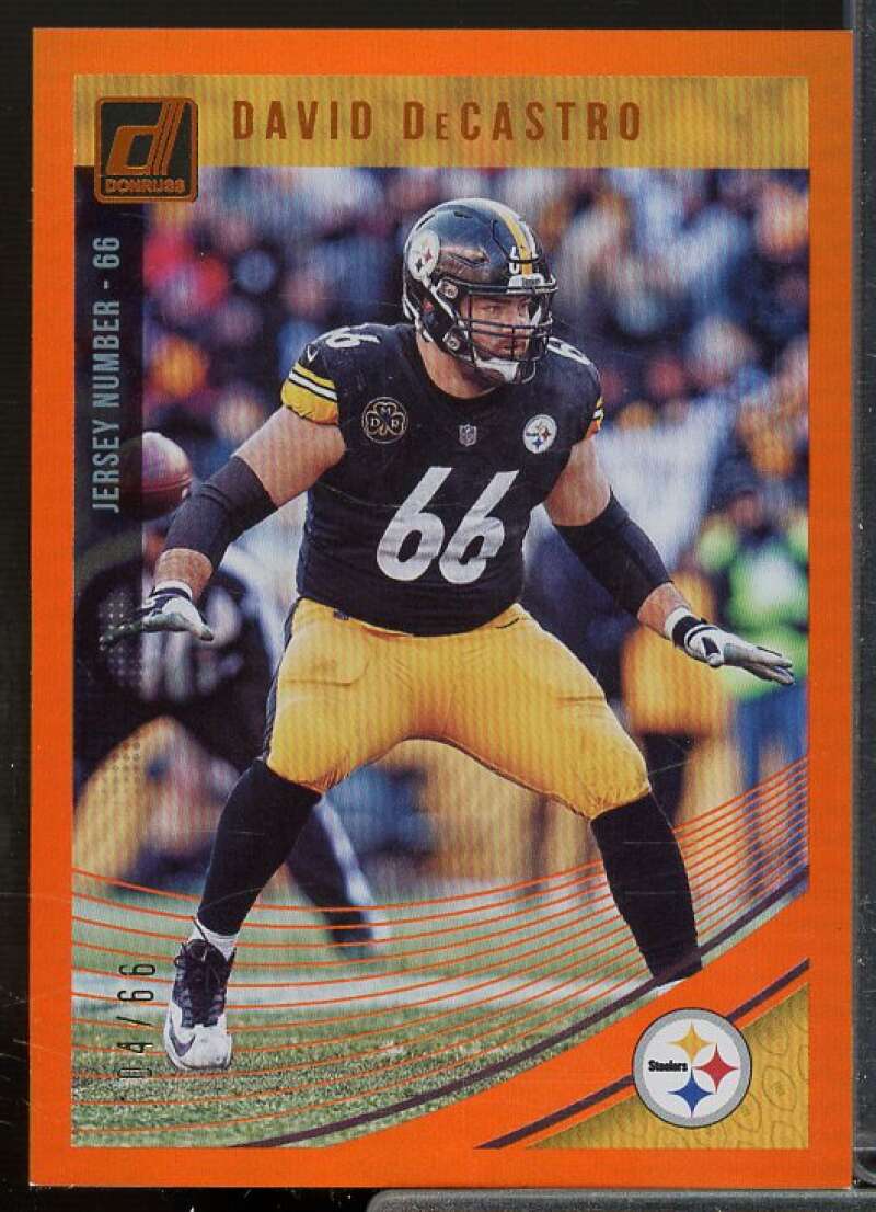 David DeCastro Card 2018 Donruss Jersey Number #242  Image 1