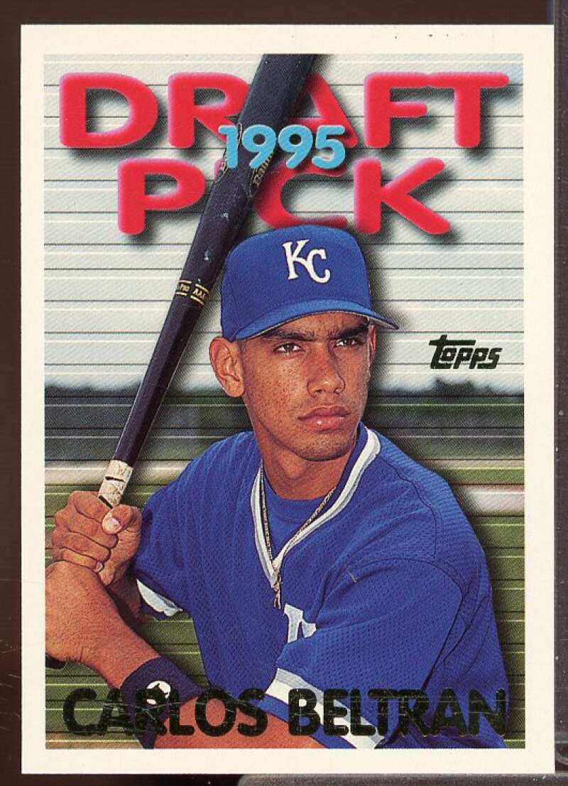 Carlos Beltran Rookie Card 1995 Topps Traded #18T  Image 1