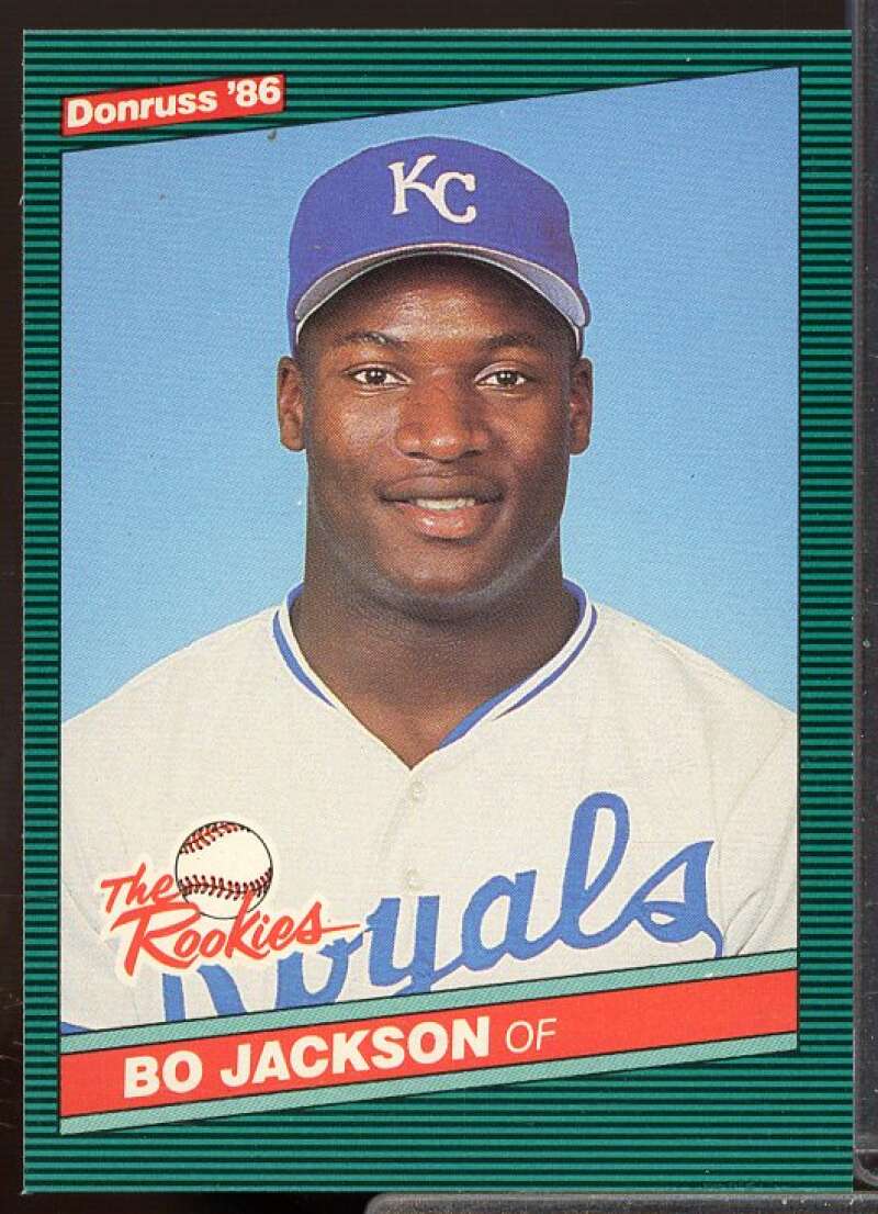 Bo Jackson Rookie Card 1986 Donruss Rookies #38  Image 1