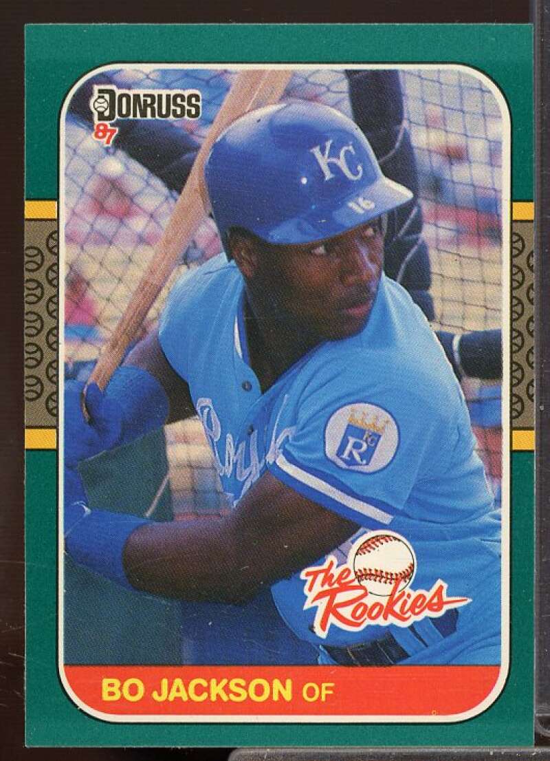 Bo Jackson Rookie Card 1987 Donruss Rookies #14  Image 1