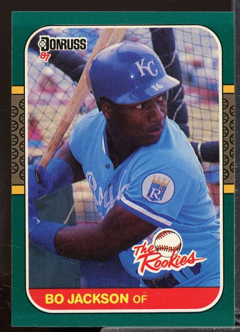 Bo Jackson Card 1987 Donruss Rookies #14  Image 1