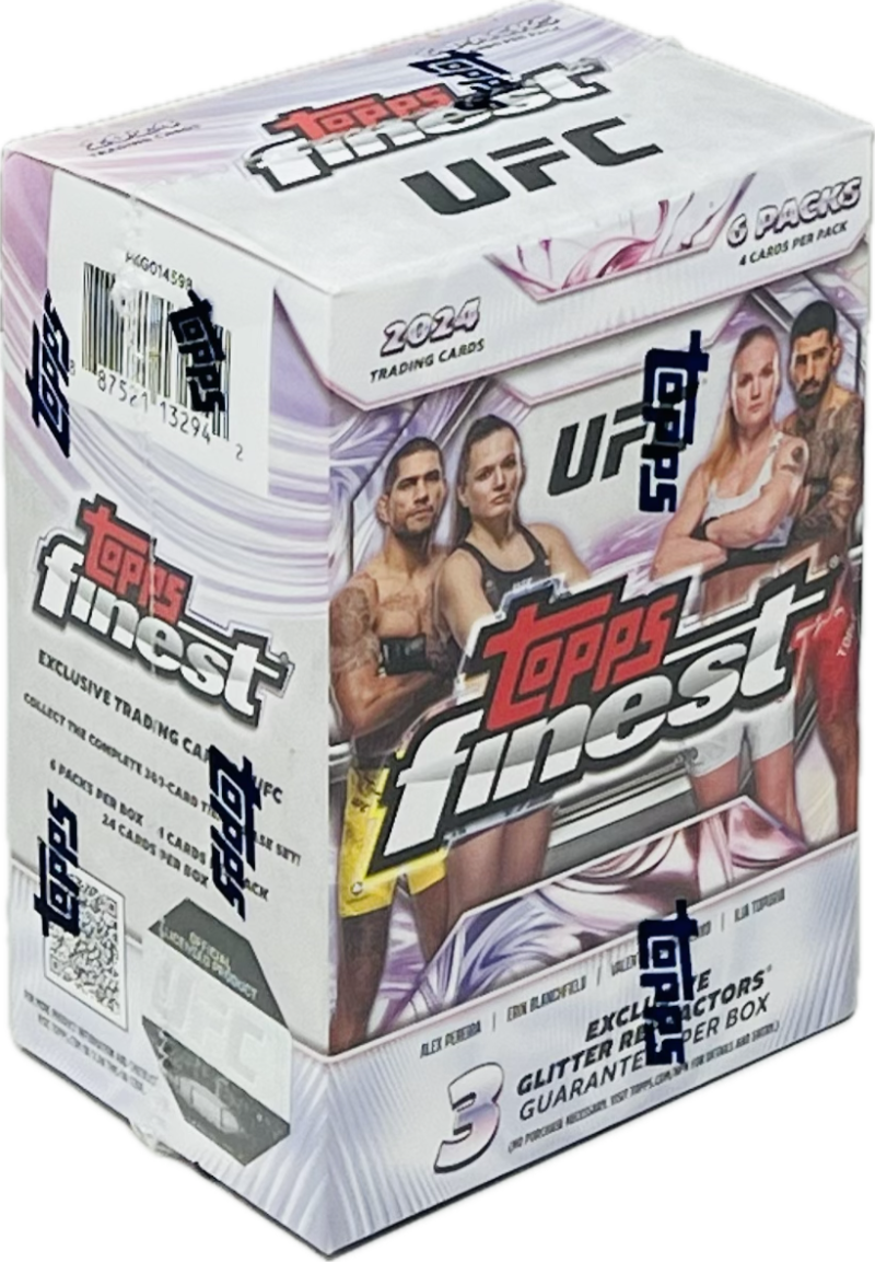 2024 Topps UFC Finest 6-Pack Blaster Box Image 1