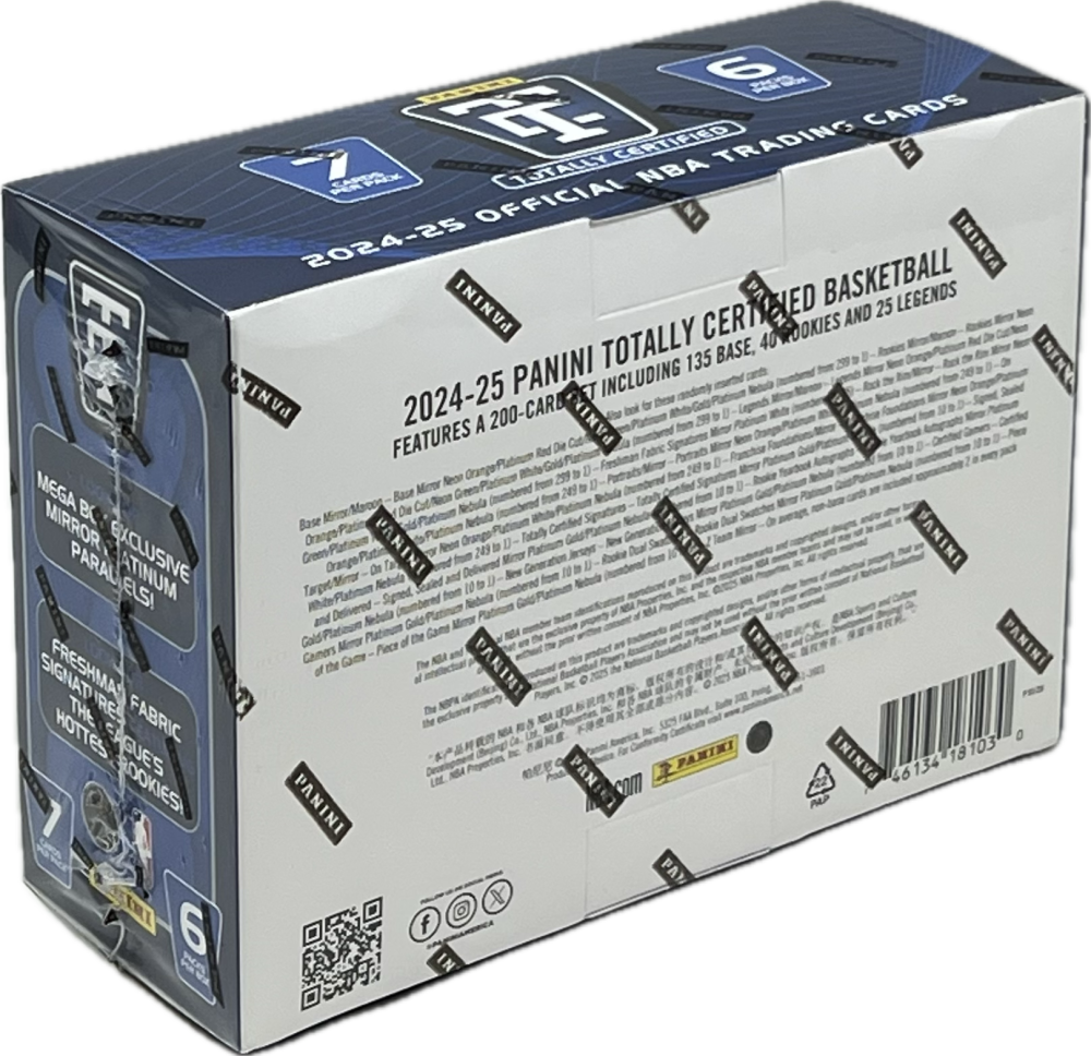 2024-25 Panini Totally Certified Basketball Mega Box Image 2