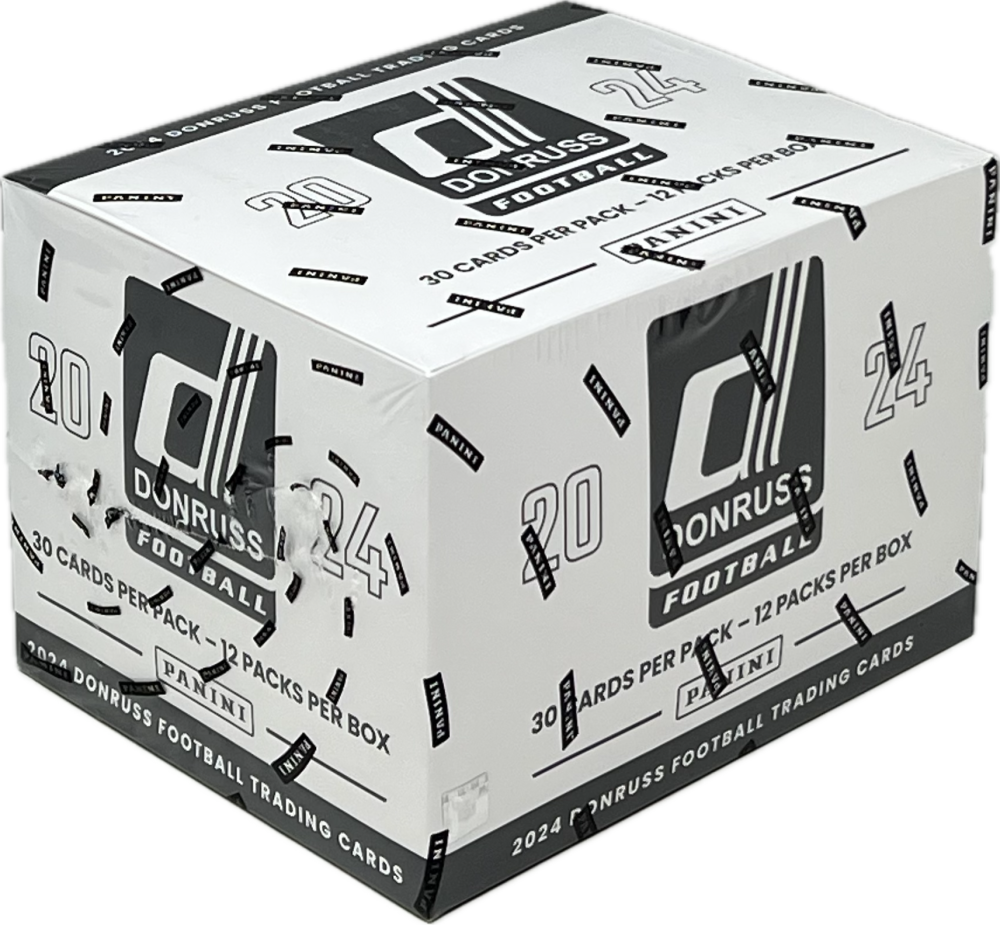 2024 Panini Donruss Football 12-Fat Pack Cello Box Image 1