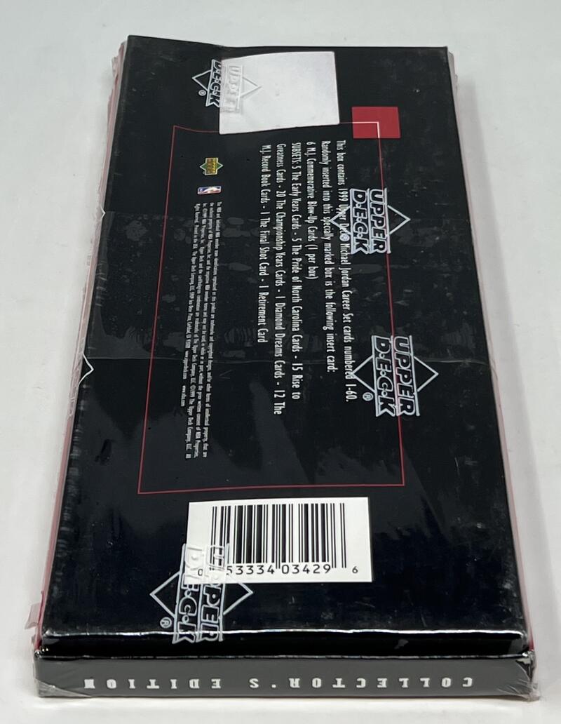 1999 Upper Deck Michael Jordan Career Basketball Set   Image 4