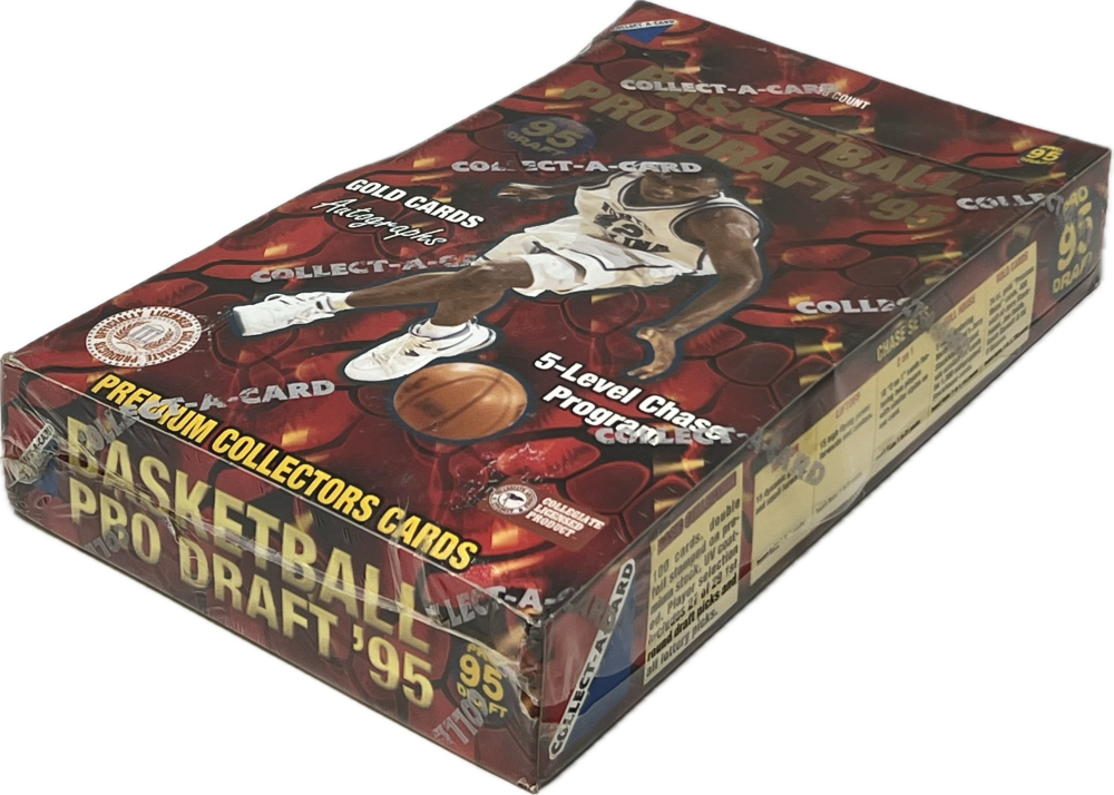 1995 Classic Collect-A-Card Pro Draft Basketball Box Image 1