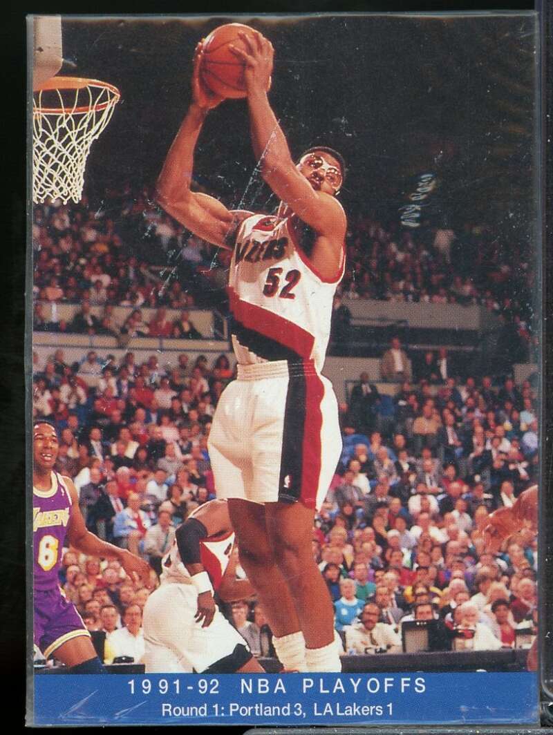 Buck Williams Card 1992-93 Trail Blazers Franz #2  Image 1
