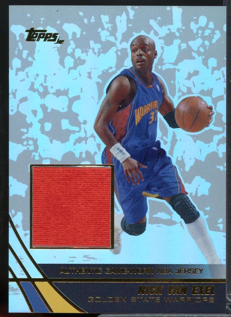 Nick Van Exel Card 2003-04 Topps Jersey Edition #NVE  Image 1