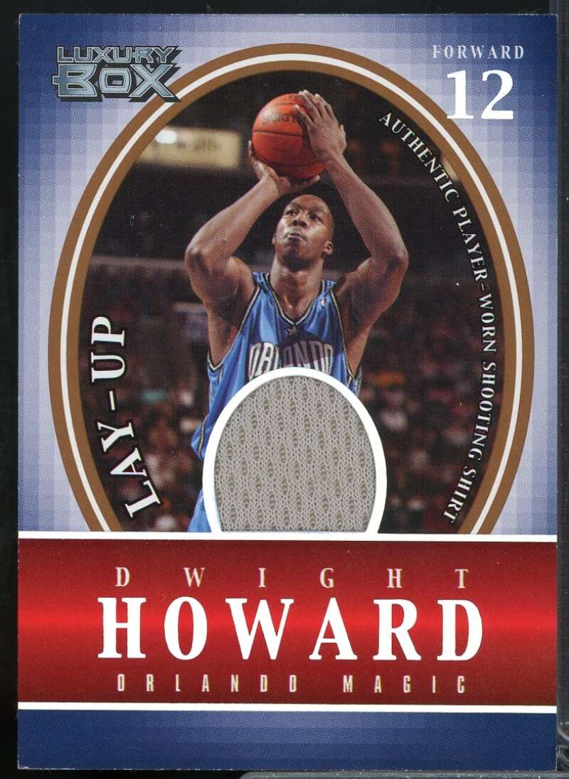 Dwight Howard Card 2004-05 Topps Luxury Box Lay-Up Relics 200 #DH  Image 1