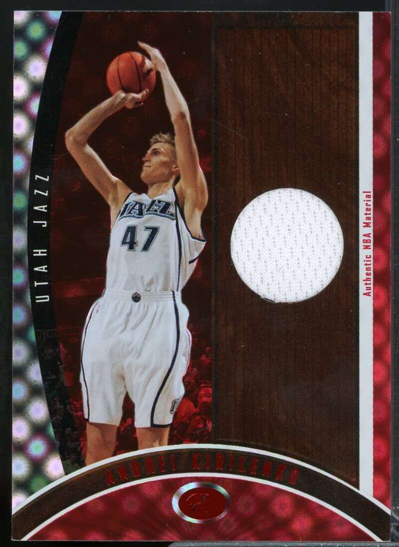 Andrei Kirilenko Card 2006-07 Bowman Elevation Executive Level Relics Red #RAK  Image 1