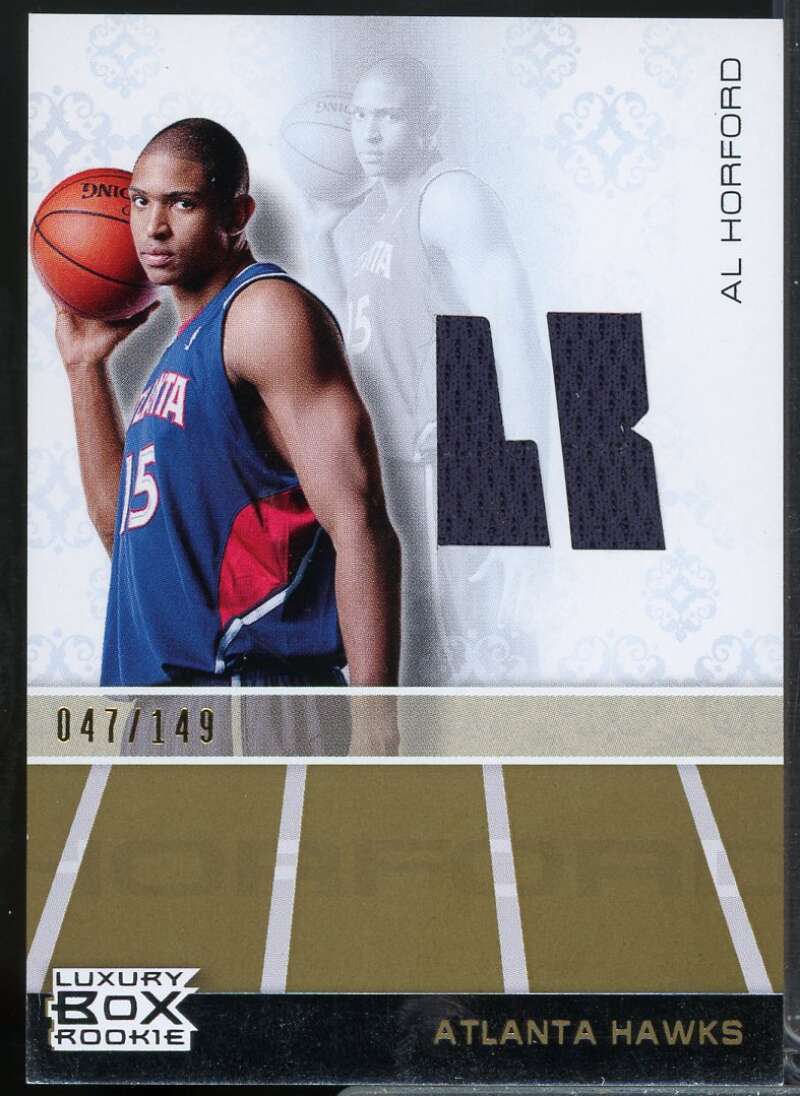 Al Horford Rookie Card 2007-08 Topps Luxury Box Rookie Relics Gold #AH  Image 1