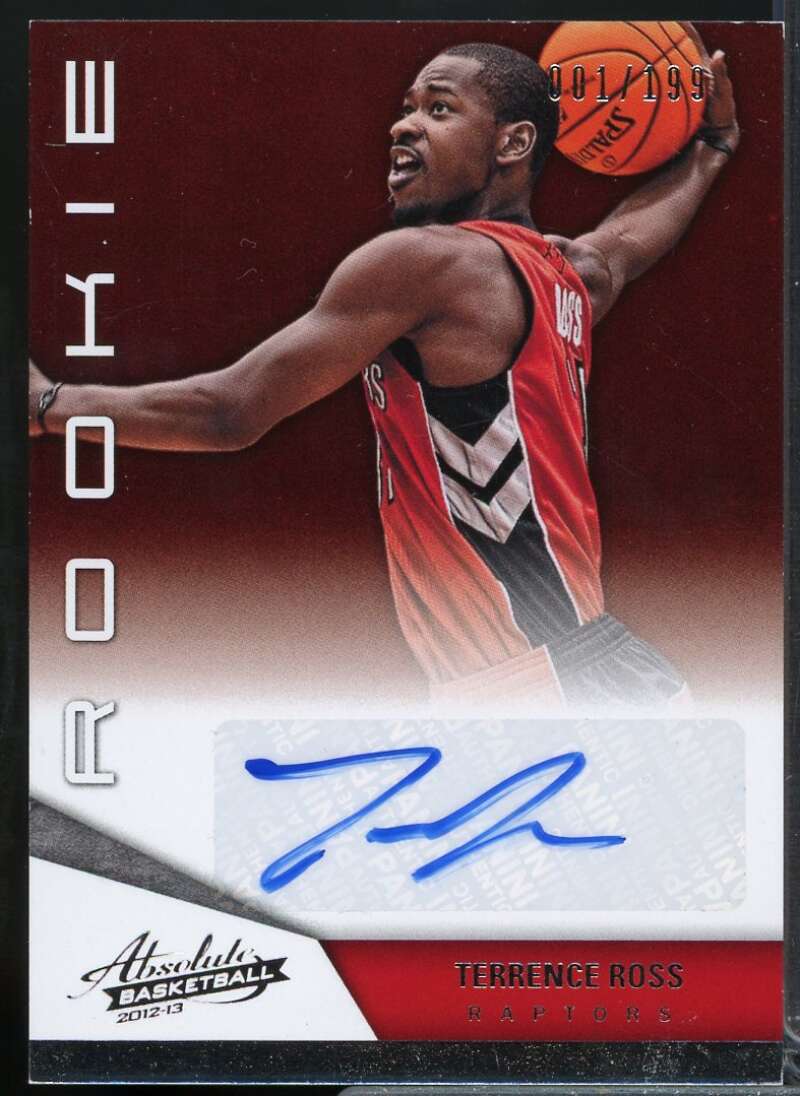 TeRookieence Ross AU/199 Rookie Card 2012-13 Absolute #224  Image 1