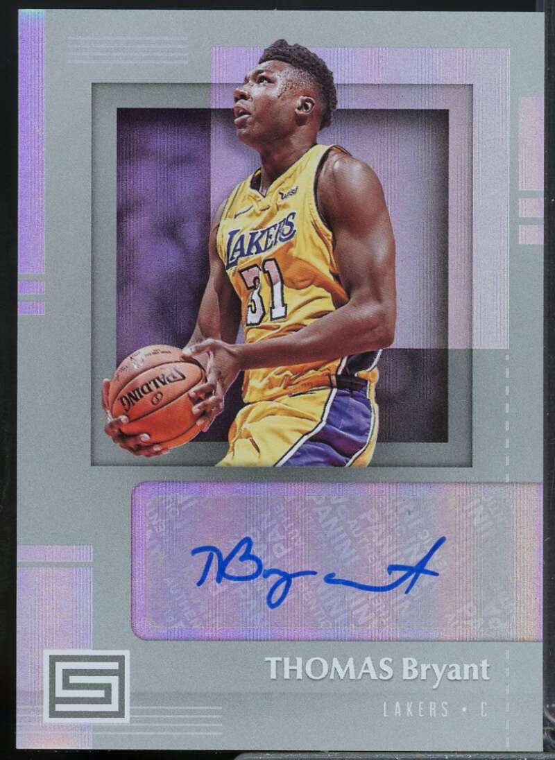 Thomas Bryant Card 2017-18 Panini Status Signatures #11  Image 1