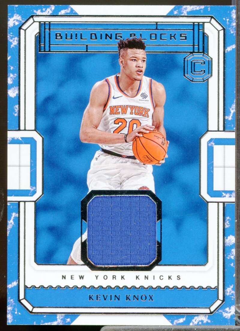 Kevin Knox Rookie 2018-19 Panini Cornerstones Building Blocks Memorabilia #10  Image 1
