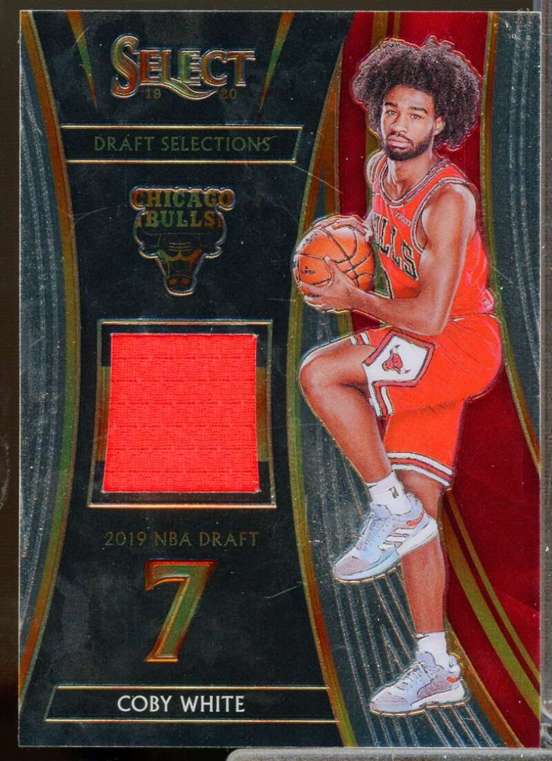 Coby White Rookie Card 2019-20 Select Draft Selections Memorabilia #26  Image 1