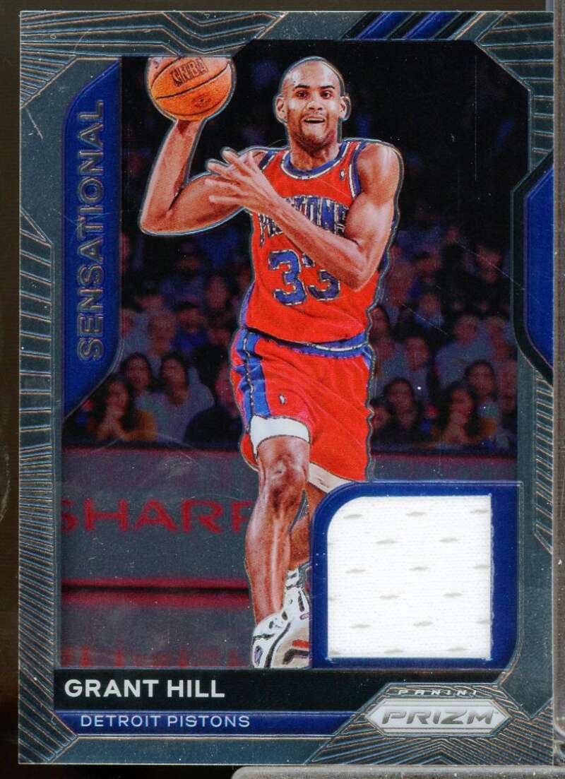Grant Hill Card 2020-21 Panini Prizm Sensational Swatches #52  Image 1