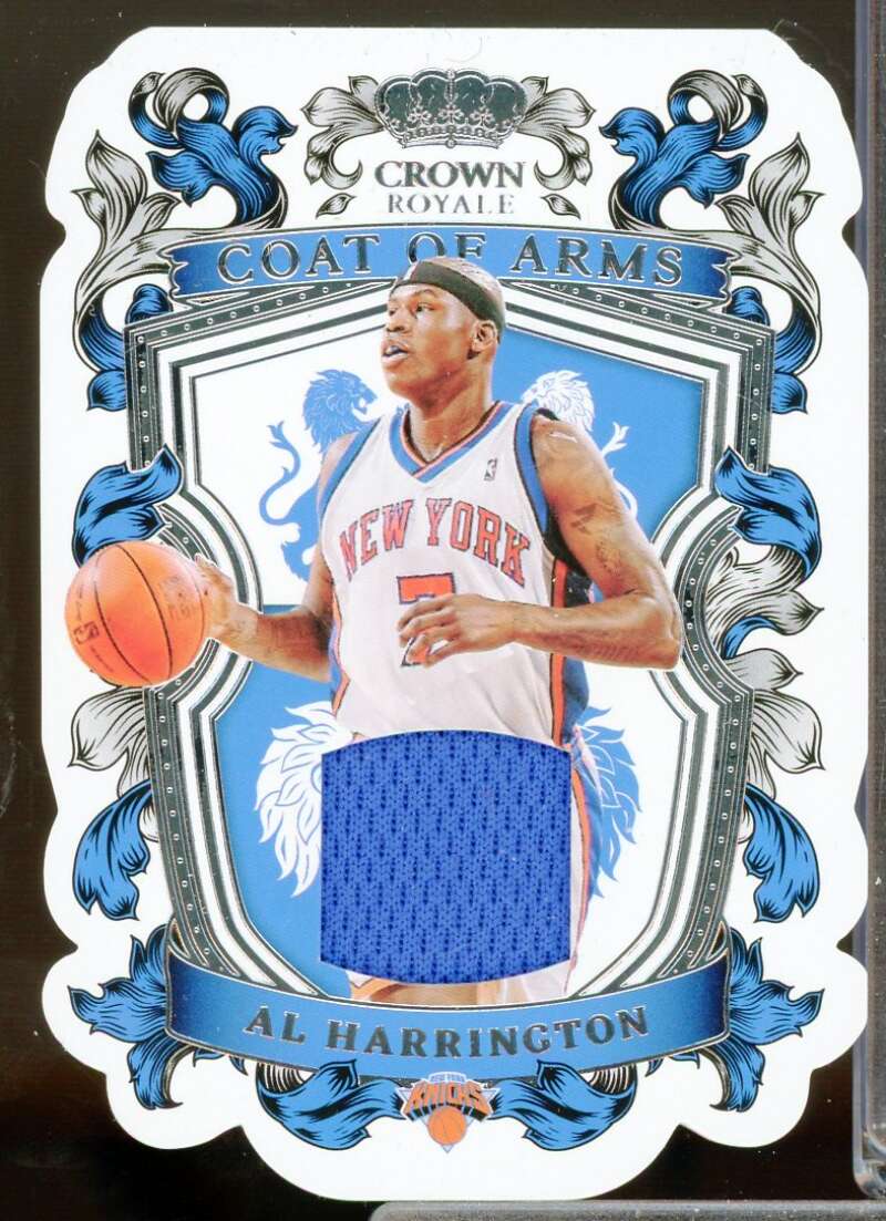 Al Harrngton Card 2021-22 Crown Royale Coat of Arms Materials #16  Image 1