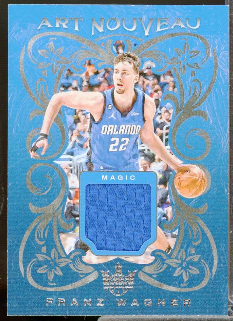 Franz Wagner Card 2023-24 Court Kings Art Nouveau Jerseys #23  Image 1