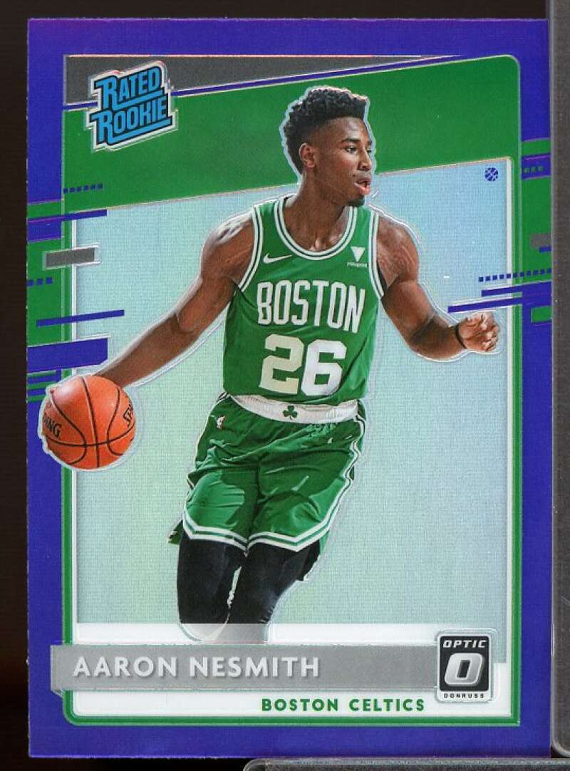 Aaron Nesmith Rookie Card 2020-21 Donruss Optic Purple #164  Image 1