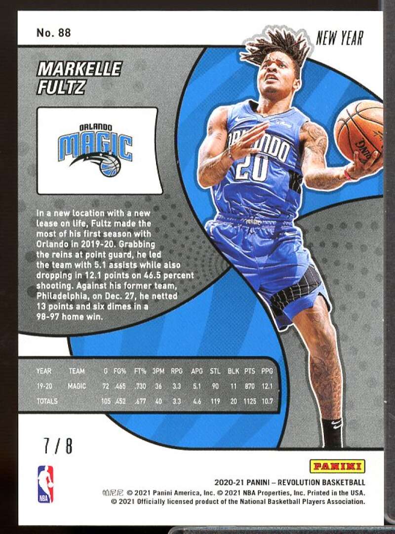Markelle Fultz 2020-21 Panini Revolution Chinese New Year Holo Gold (7/8) #88  Image 2