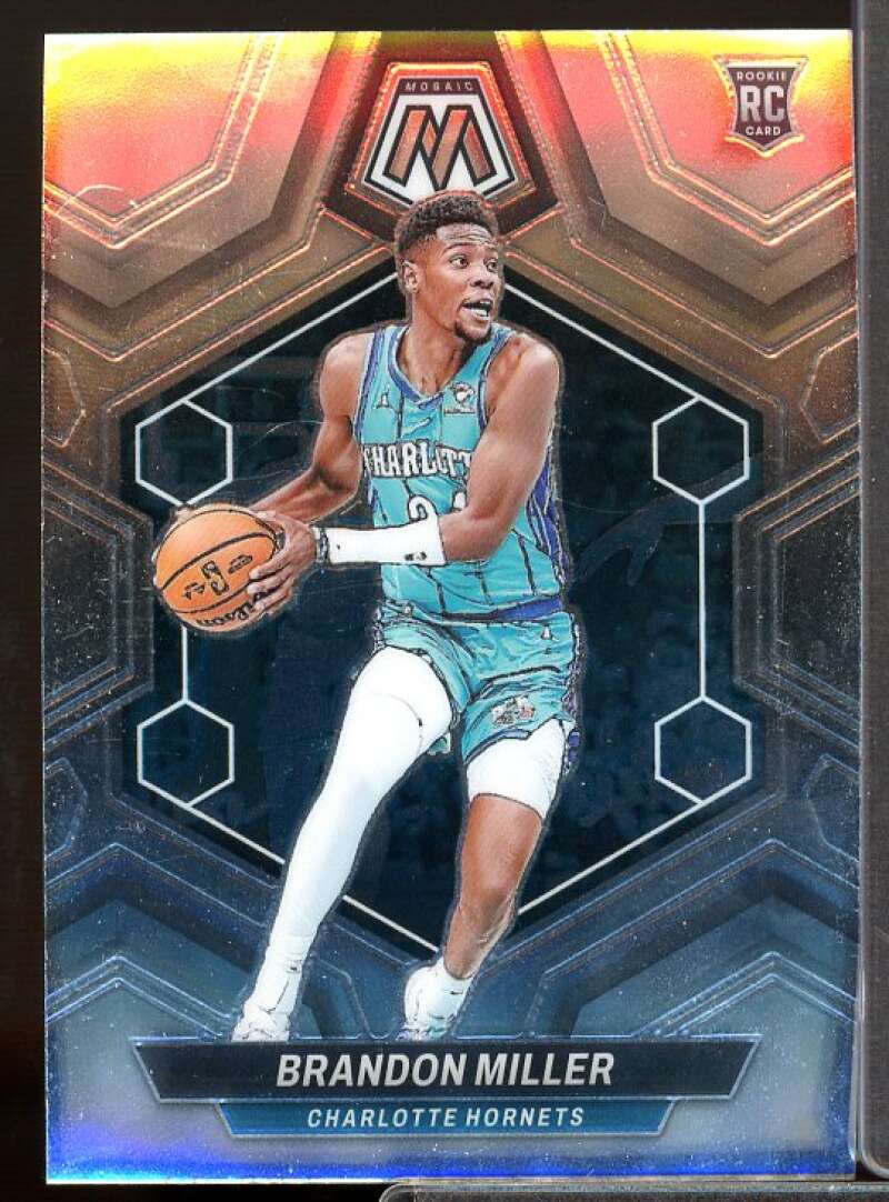 Brandon Miller Rookie Card 2023-24 Panini Mosaic #202  Image 1