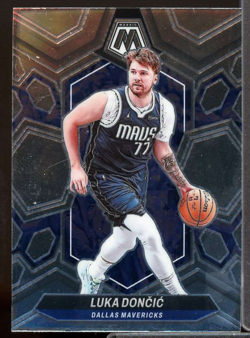 Luka Doncic Card 2023-24 Panini Mosaic #31  Image 1
