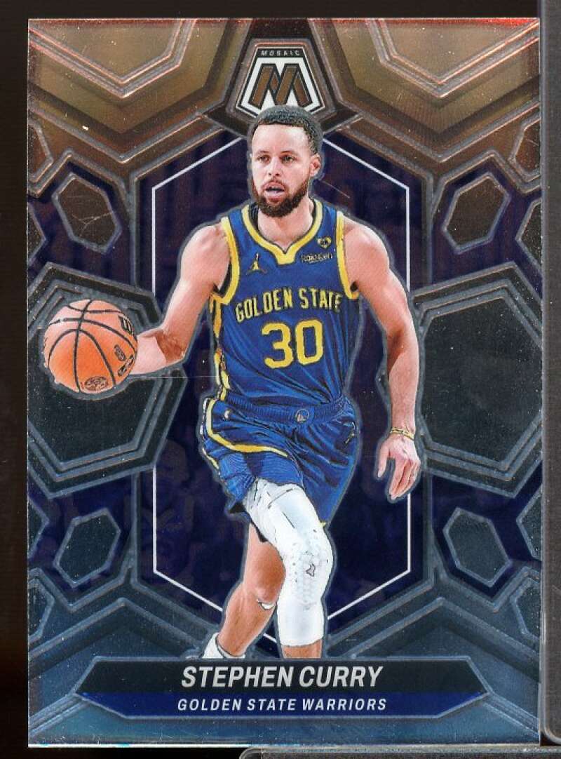 Stephen Curry Card 2023-24 Panini Mosaic #3  Image 1