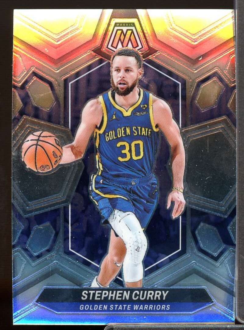 Stephen Curry Card 2023-24 Panini Mosaic #3  Image 1