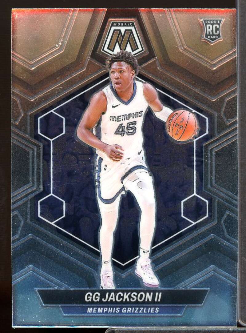 Keyonte George Rookie Card 2023-24 Panini Mosaic Silver #222  Image 1