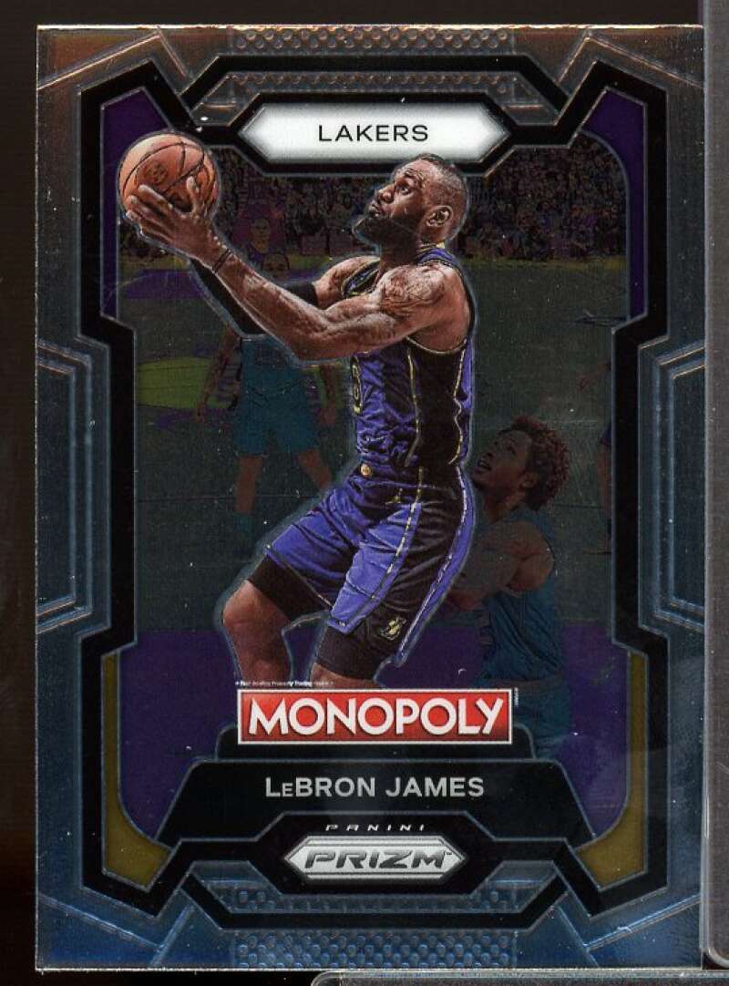 LeBron James Card 2023-24 Panini Prizm Monopoly #40  Image 1