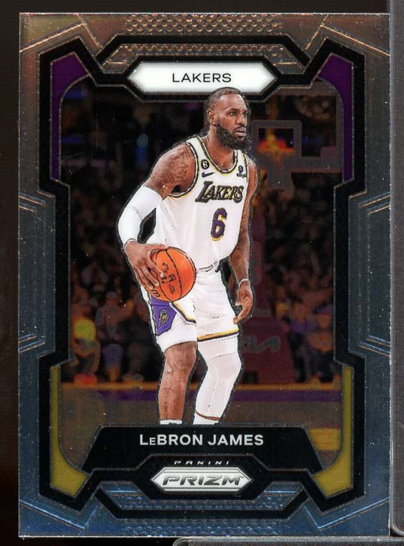 LeBron James Card 2023-24 Panini Prizm #63  Image 1