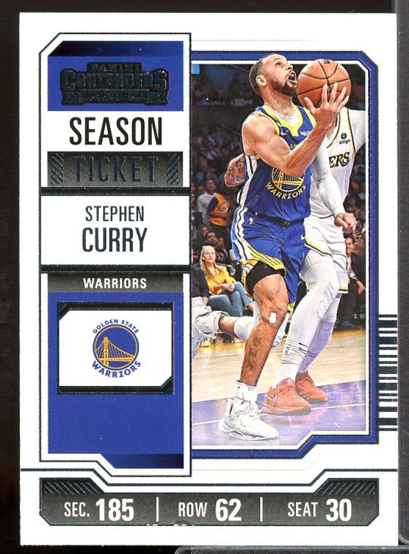Stephen CuRookiey Card 2023-24 Panini Contenders #55  Image 1